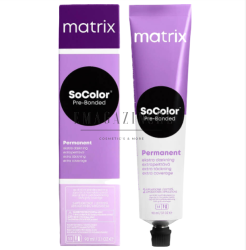 Matrix Socolor Beauty BC Кафяво-медно (за сива коса) Extra Coverage професионална трайна боя зя коса 90 мл.