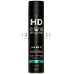 Farcom HD Лак за коса с екстра силна фиксация с кератин и  провитамин В5 300 мл. Hairspray Εxtra Strong Hold