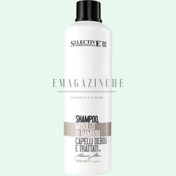 Selective Professional Подсилващ шампоан за слаба,изтощена и третирана коса 1000 мл. Midollo Di Bamboo shampoo