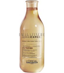 L'Oréal Professional Шампоан за суха и увредена коса с кокосово масло 300 мл.Serie Expert Nutrifier Shampoo