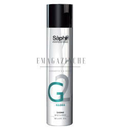 Saphir Professional Професионален защитен спрей-протектор за блясък 3 в 1 300 мл. Gloss G2 Shine Spray Lucidante