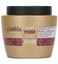 Echos Line Маска за къдрави коси с мед и арган 500/1000 мл. Seliàr Curl mask