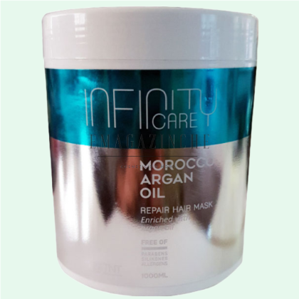 T.N.T Natural haircare Infinity Care Morocco Argan Oil Hair Repair Mask 1000 ml.