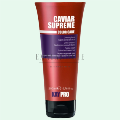 KayPro Caviar Suprime Sealing Cream for colored and treated hair 200 ml.