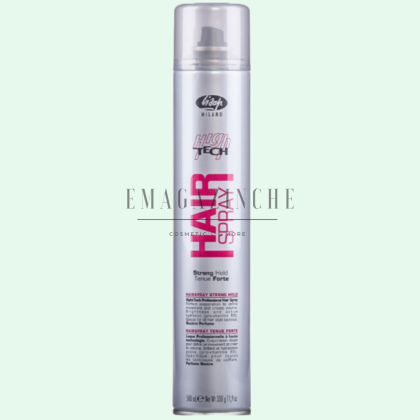 Lisap High Tech Hair Spray Professional strong hold hairspray 500 ml.