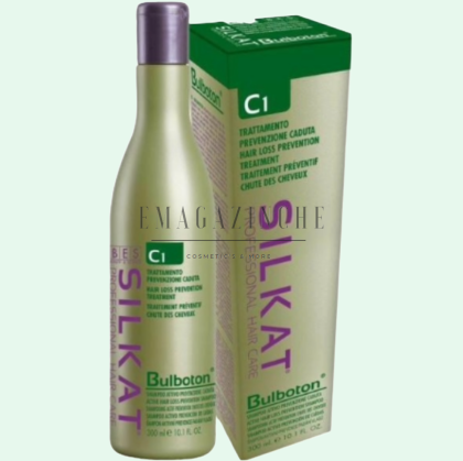 Bes Bulboton Silkat C1 Active Hair Loss Prevention shampoo 300/1000 ml.