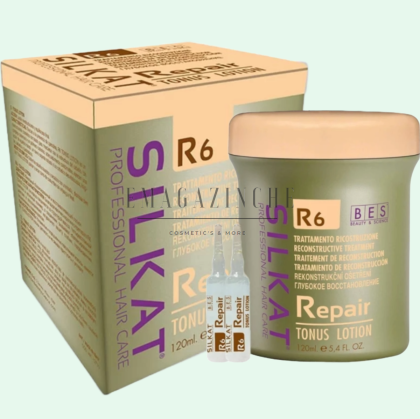 Bes R6 Silkat Repair Tonus Lotion 12x10 ml.