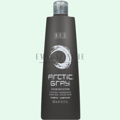 Bes Оцветяващ шампоан за студено руси, сиви и бели коси 300 мл. Color Reflection Arctic Gray shampoo
