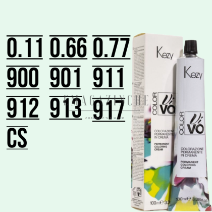 Kezy  Permanent cream Color Vivo Super Bleaches 100 ml.