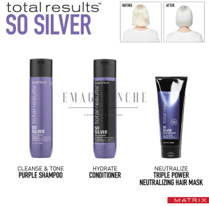 Matrix Total Results Color Obsessed So Silver Hydrating Conditioner for Blonde and Silver Hair 300 ml.