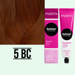 Matrix Socolor Beauty BC - Медно кафяво професионална трайна боя зя коса 90 мл.