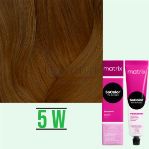 Matrix Socolor Beauty W - Топли нюанси професионална трайна боя зя коса 90 мл.
