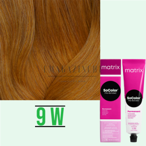 Matrix Socolor Beauty W - Топли нюанси професионална трайна боя зя коса 90 мл.
