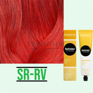 Matrix Socolor Beauty SoRed SR/R - Червени нюанси професионална трайна боя зя коса 90 мл.