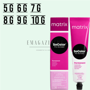 Matrix Socolor Beauty G - Златисти нюанси професионална трайна боя зя коса 90 мл.