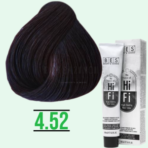 Bes Професионална боя за коса кафяви и слънчеви тонове 100 мл. Bes HI-FI hair color Marroni , Solari