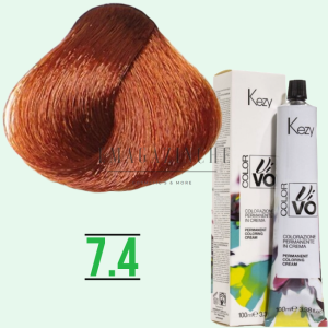 Kezy Permanent cream Color Vivo Copper tones 100 ml.