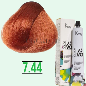 Kezy Permanent cream Color Vivo Copper tones 100 ml.