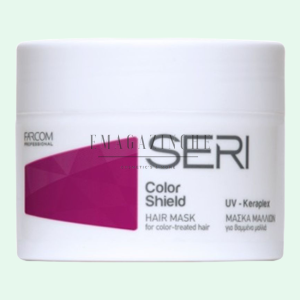 Seri Cosmetics Маска за боядисана и третирана коса с UV защита 300/1000 мл. Hair Mask Color Shield