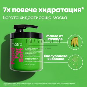 Matrix Food For Rich Hydrating Treatment Mask 500 ml.