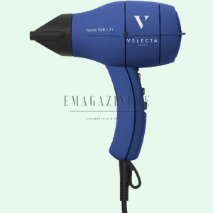 Velecta Paris Professional quality hairdryer compact and ionic to avoid frizzes ICONIC TGR 1.7 i Blue