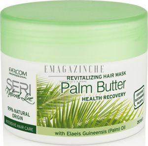 Seri Cosmetics Сертифицирано Палмово масло-маска с 99% естествен произход 200 мл.Natural Line Palm Butter